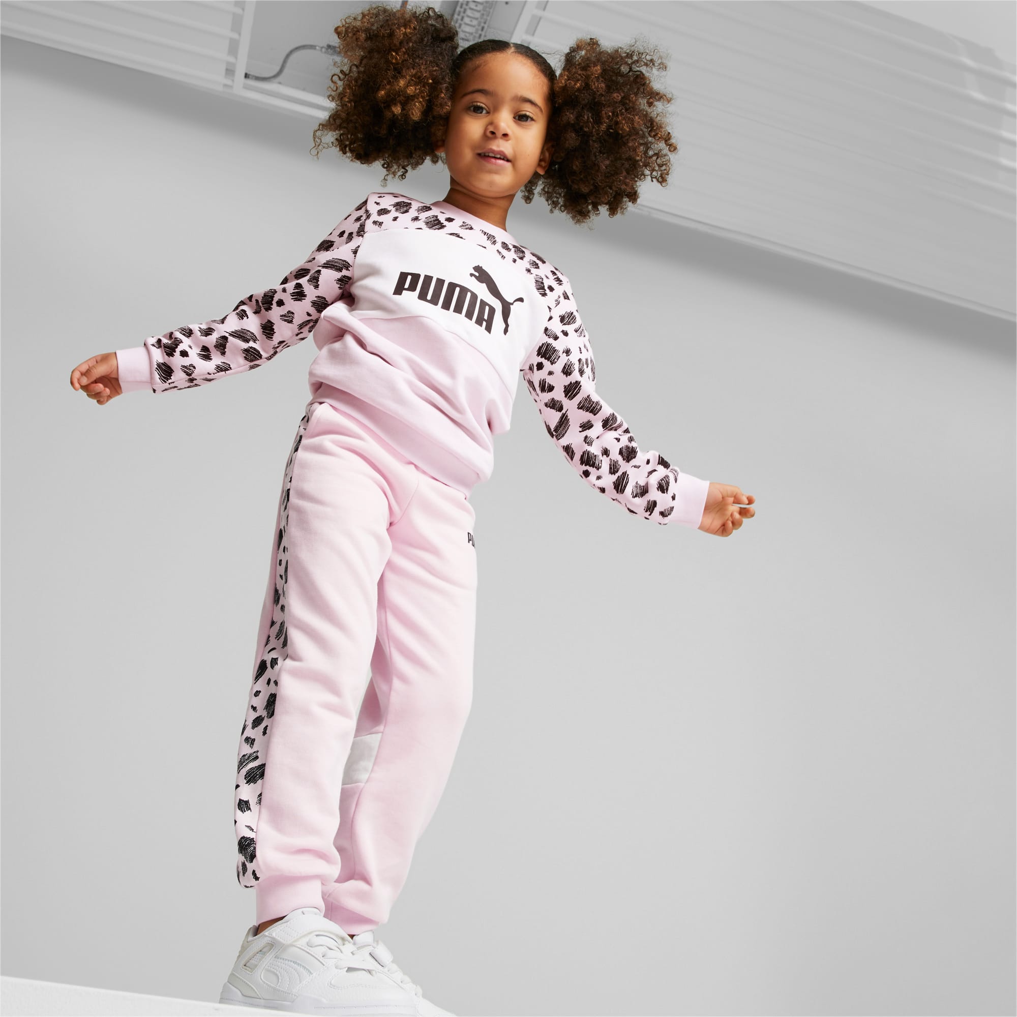 Sweat puma enfant rose outlet
